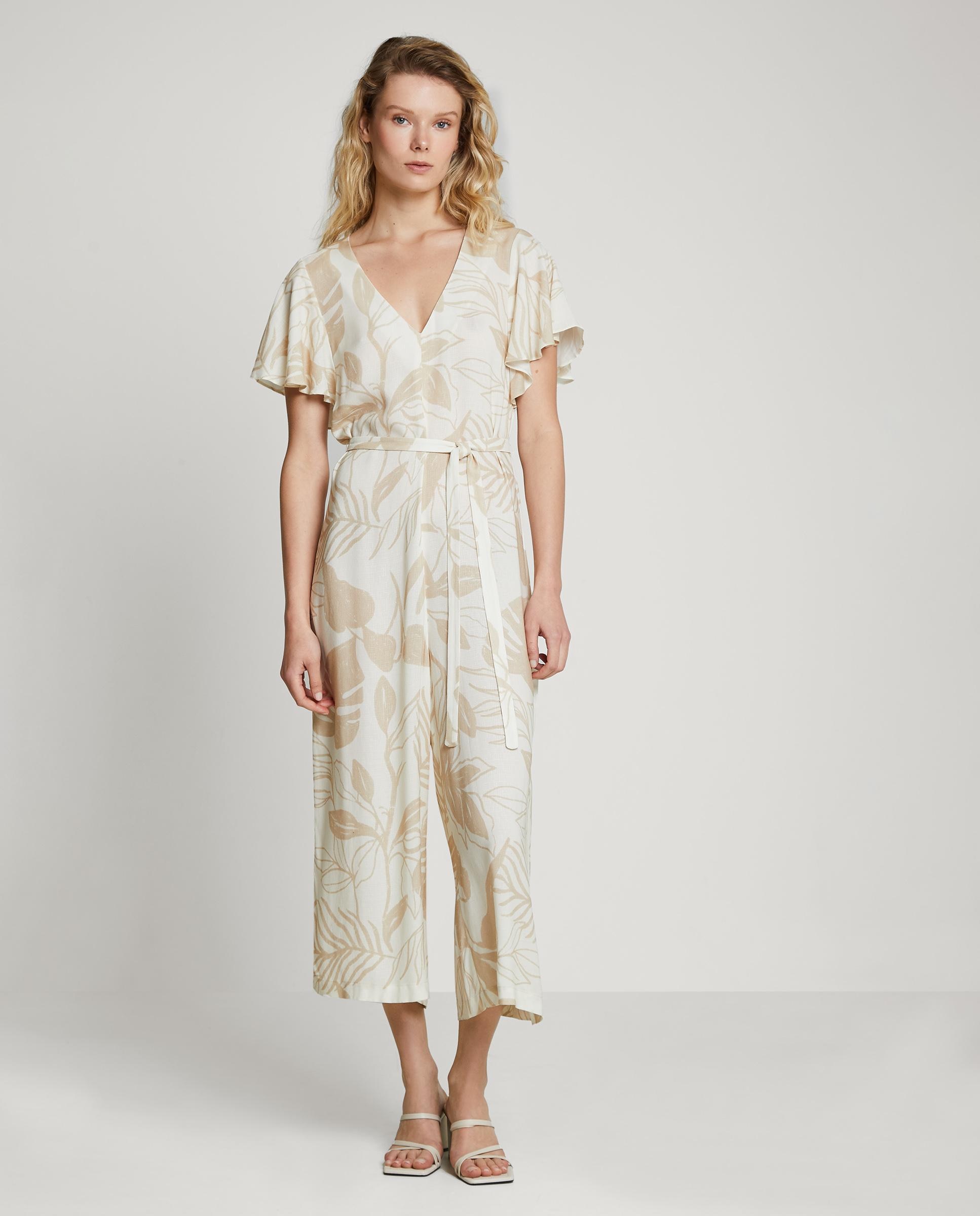 Trucco - Mono de mujer de manga corta con bajo crop.