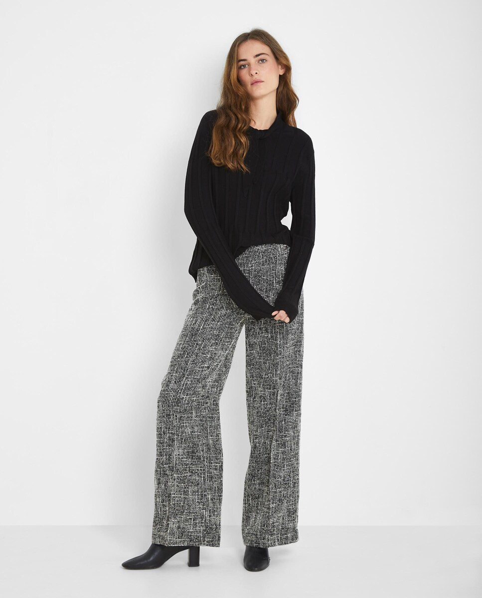 Pantalones anchos de mujer Tweed · Trucco · El Corte Inglés