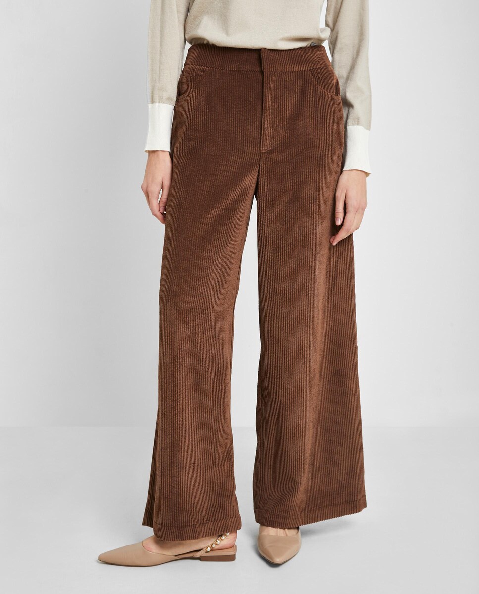 El Corte Inglés Pantalon Pana Recto Mujer Pantalon Pana Mujer