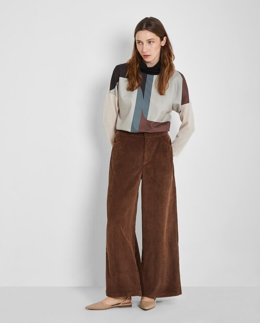 Imagen 0 de Camiseta de mujer de manga larga con estampado