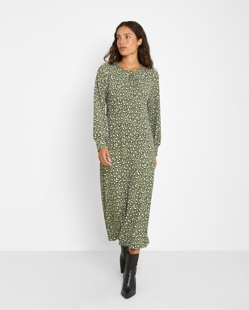 Vestido con estampado y manga larga · Trucco · El Corte Inglés
