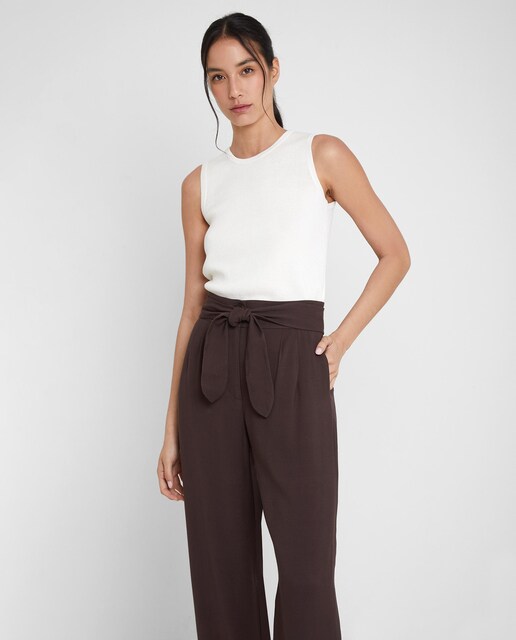 Imagen 0 de Top de mujer de punto sin mangas