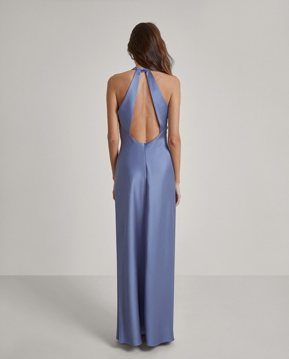 Cuello Halter El Corte Ingles Vestidos Boda Largos Vestido Largo