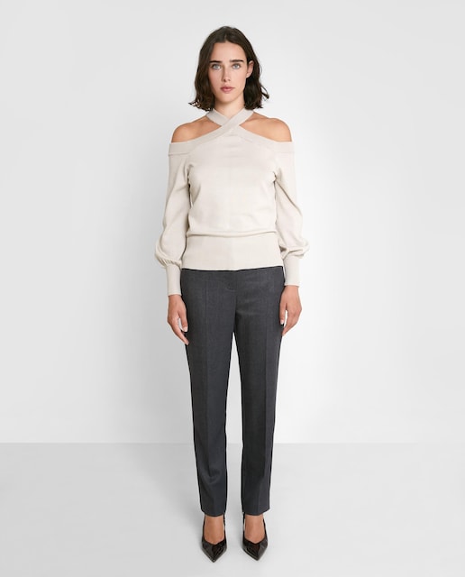 Imagen 0 de Pantalón de vestir de mujer recto de espiga