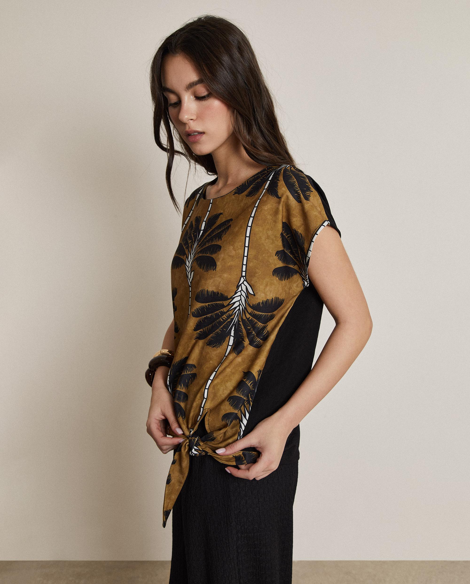 Top de mujer estampado con lazo - Trucco - Centeno Centeno-2