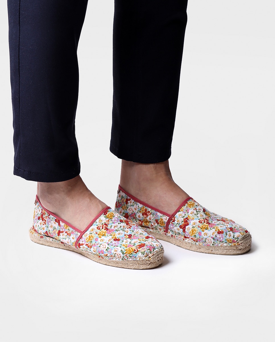Alpargatas planas unisex de tejido estampado - Toni Pons - Multicolor Multicolor-4