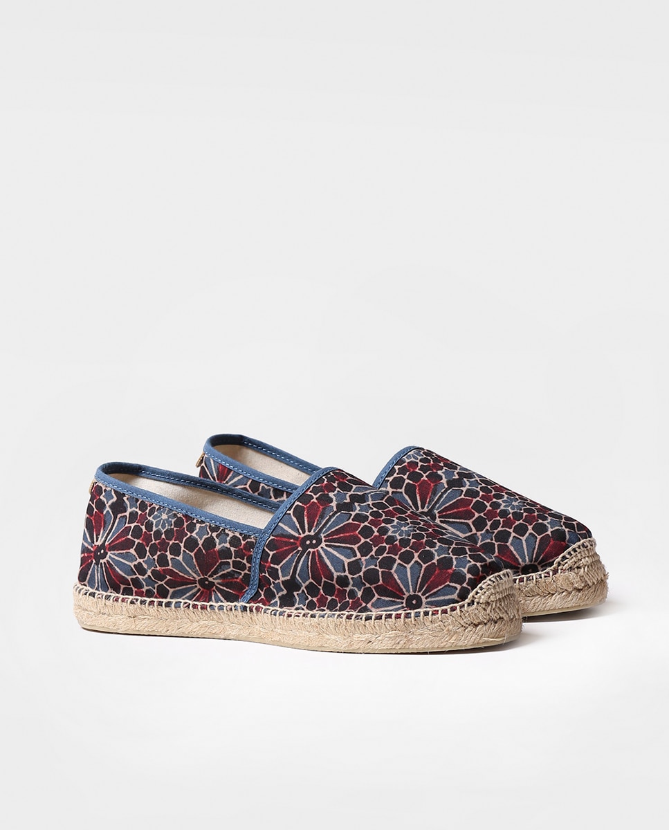 Alpargatas planas unisex de tejido - Toni Pons - Estampado Estampado-2