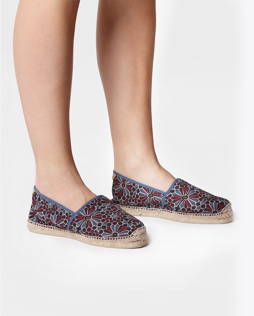 Alpargatas planas unisex de tejido - Toni Pons - Estampado Estampado-4