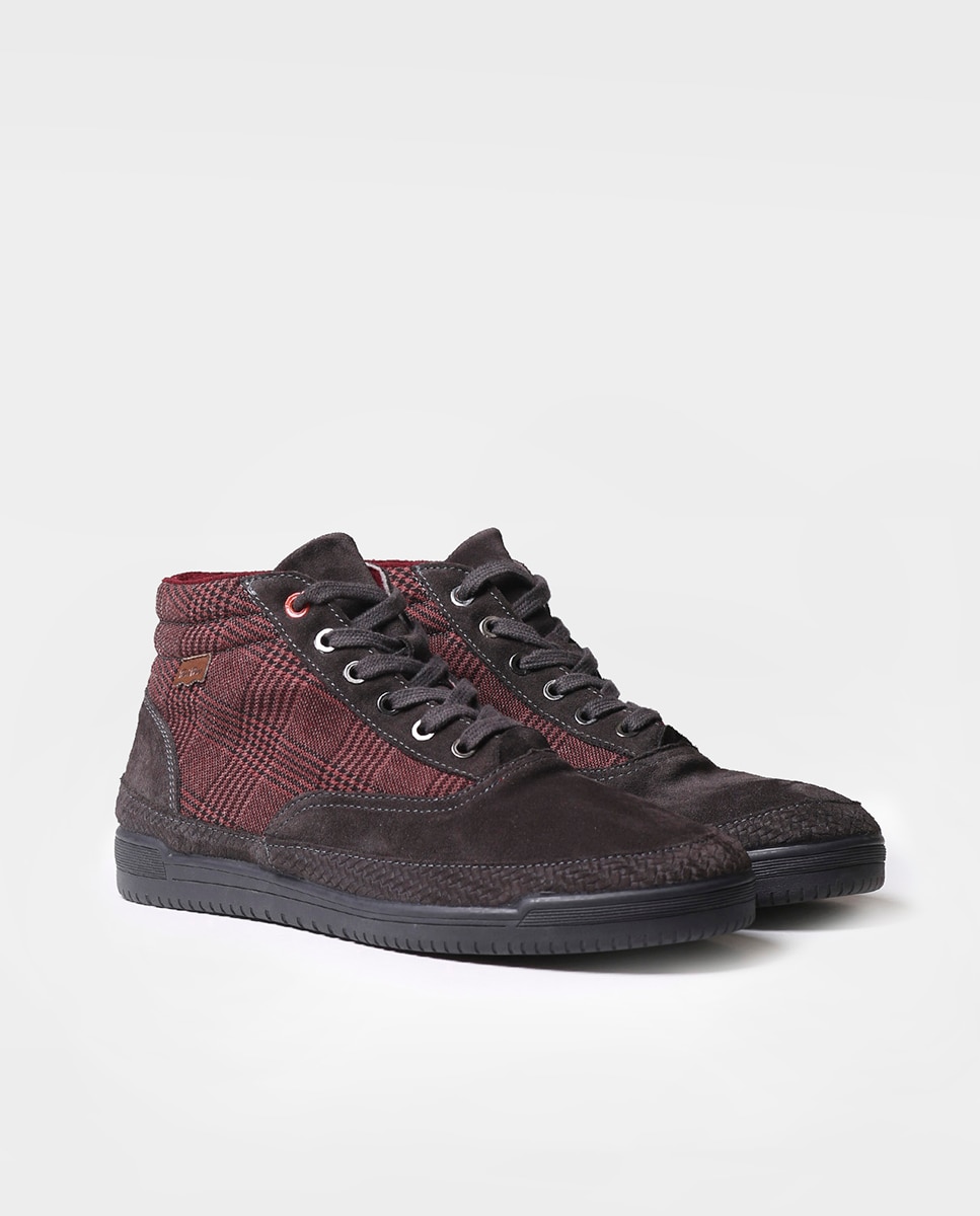 Imagen 2 de Zapatillas de serraje de hombre con cordones - Toni Pons - Gris Gris