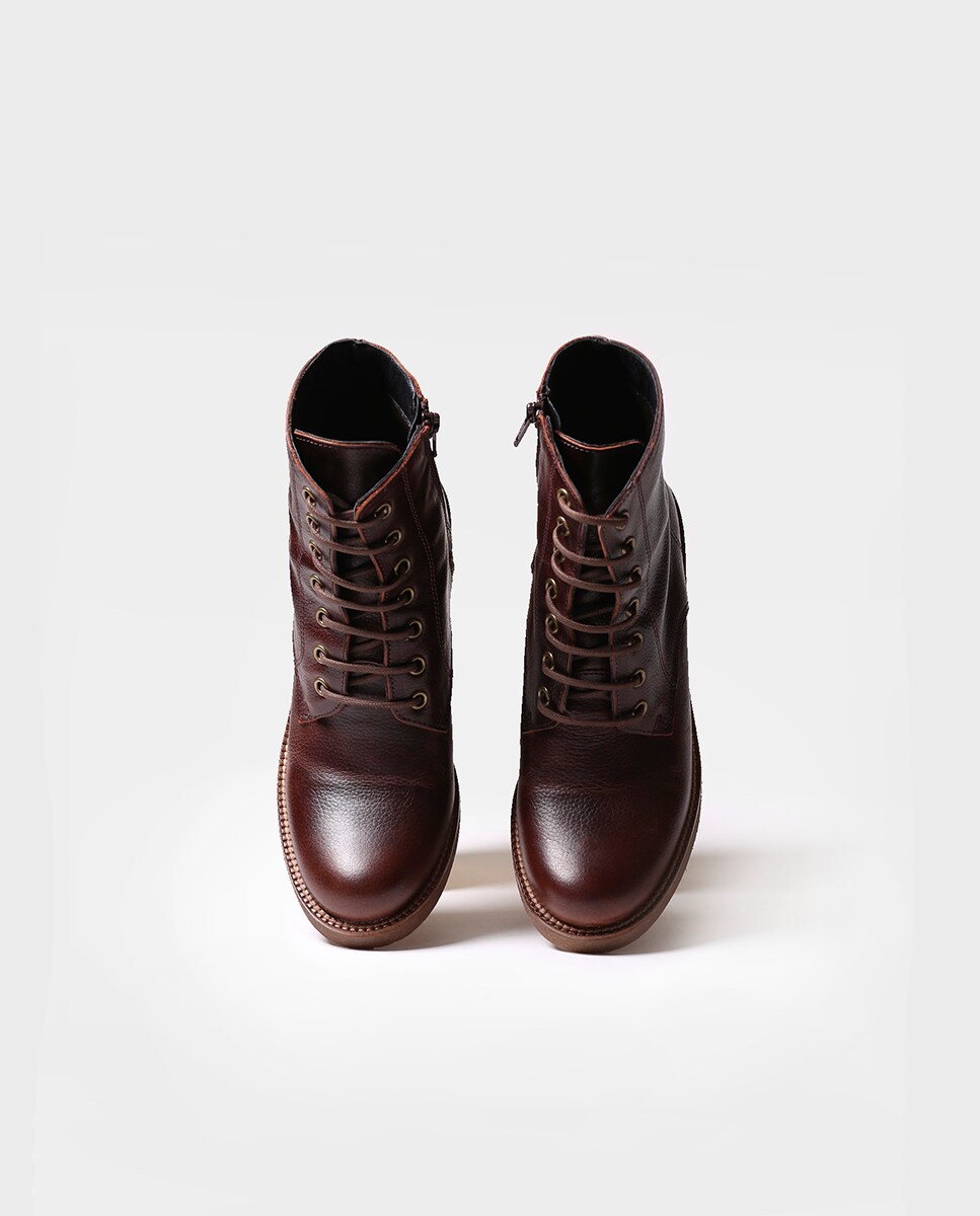 Zapatos Botines Cordones El Corte Ingles Botines De Mujer De Piel