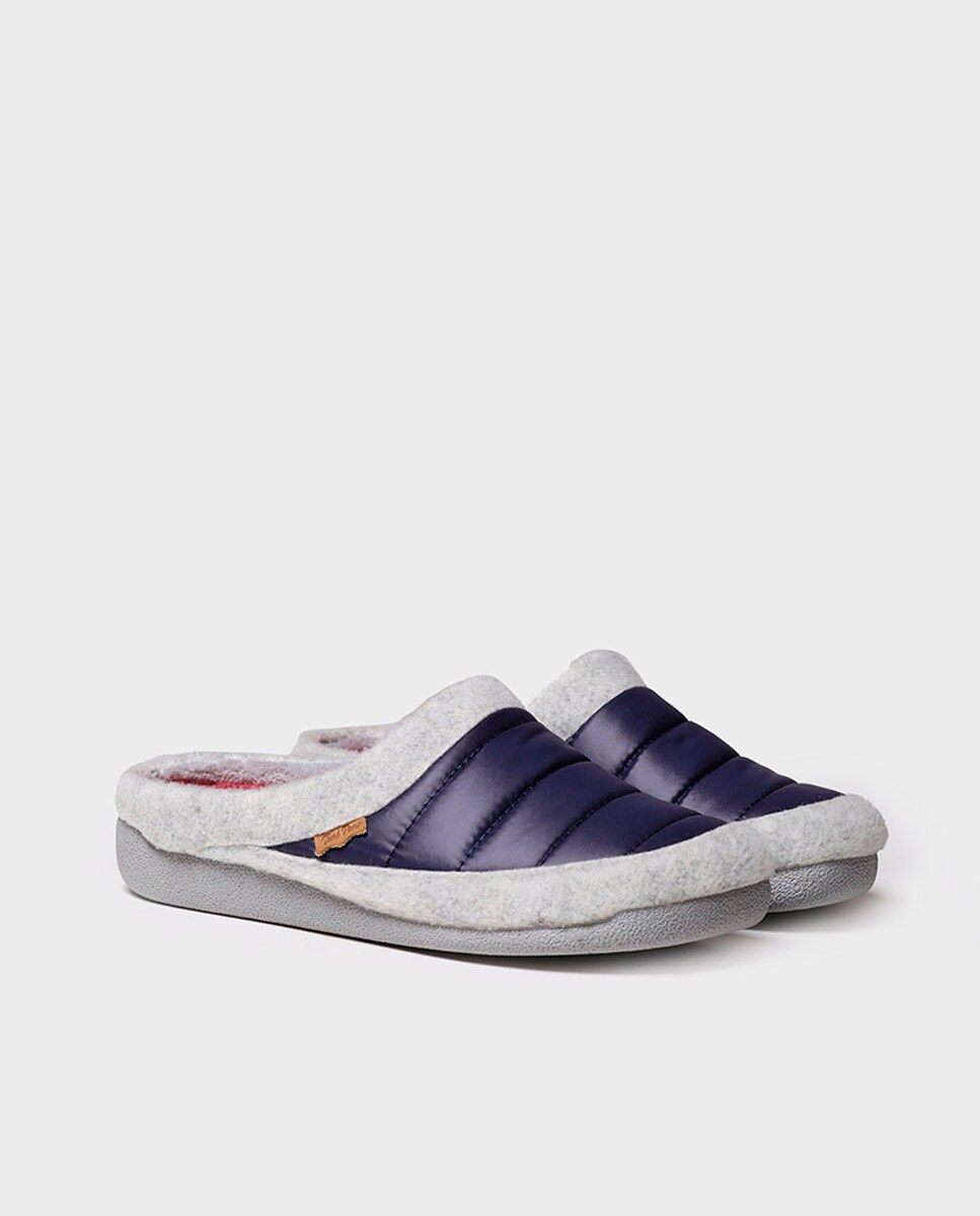 Zapatillas De Casa Toni Pons MICA-TK Para Mujer - Tejido Acolchado, Suela De Goma Y Forro Cálido, Tipo Zueco