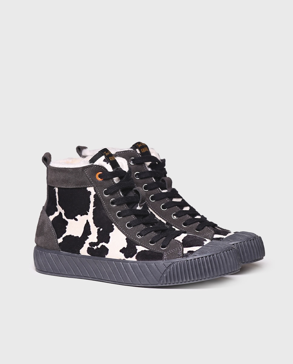 Zapatillas de serraje de mujer con cordones - Toni Pons - Multicolor Multicolor-2
