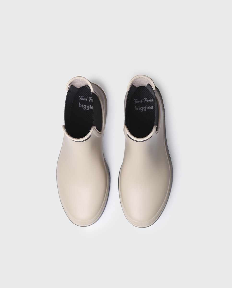 Botines de agua de mujer con plataforma - Toni Pons - Beige Beige-3