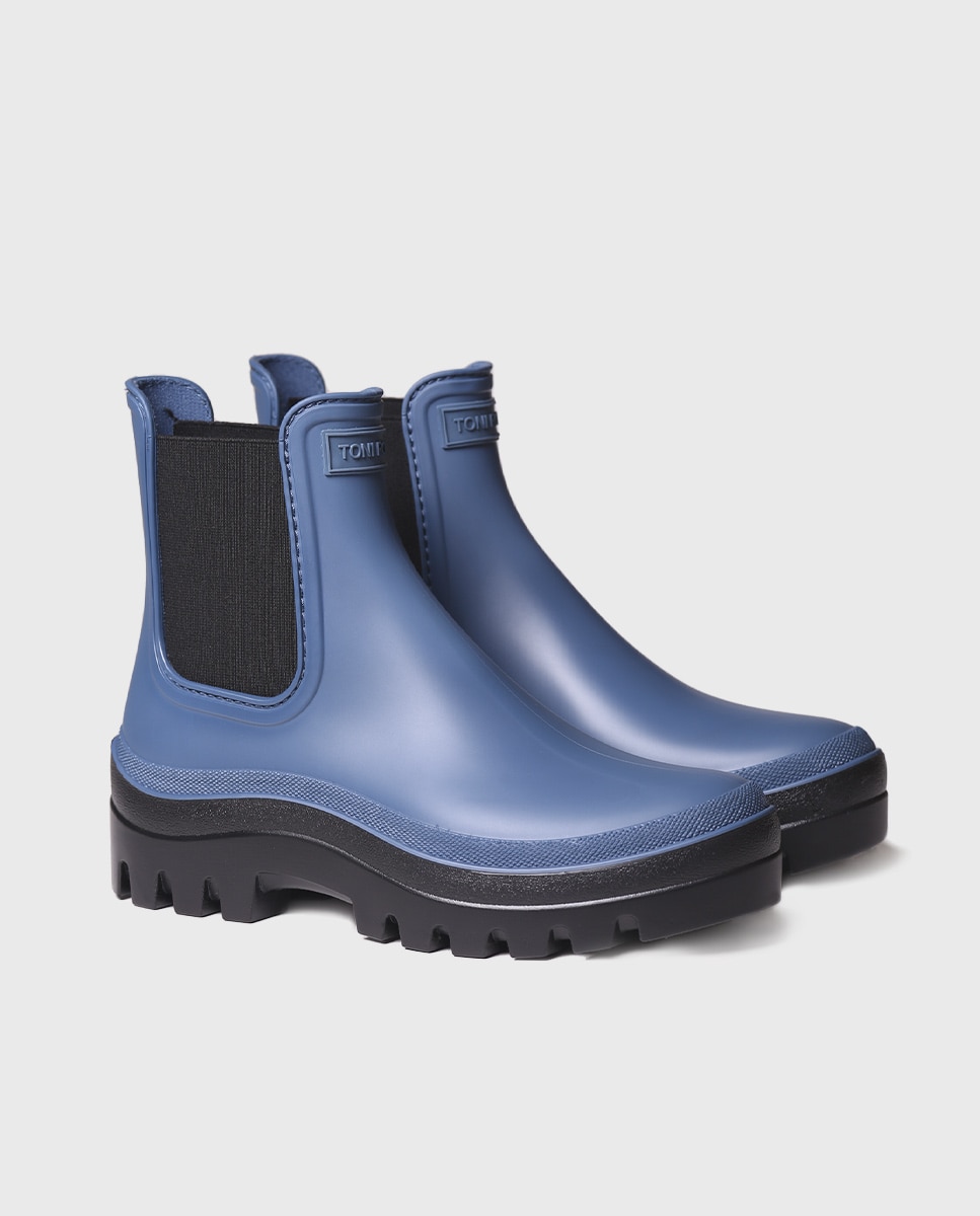 Botines de agua de mujer con plataforma - Toni Pons - Azul Azul-2