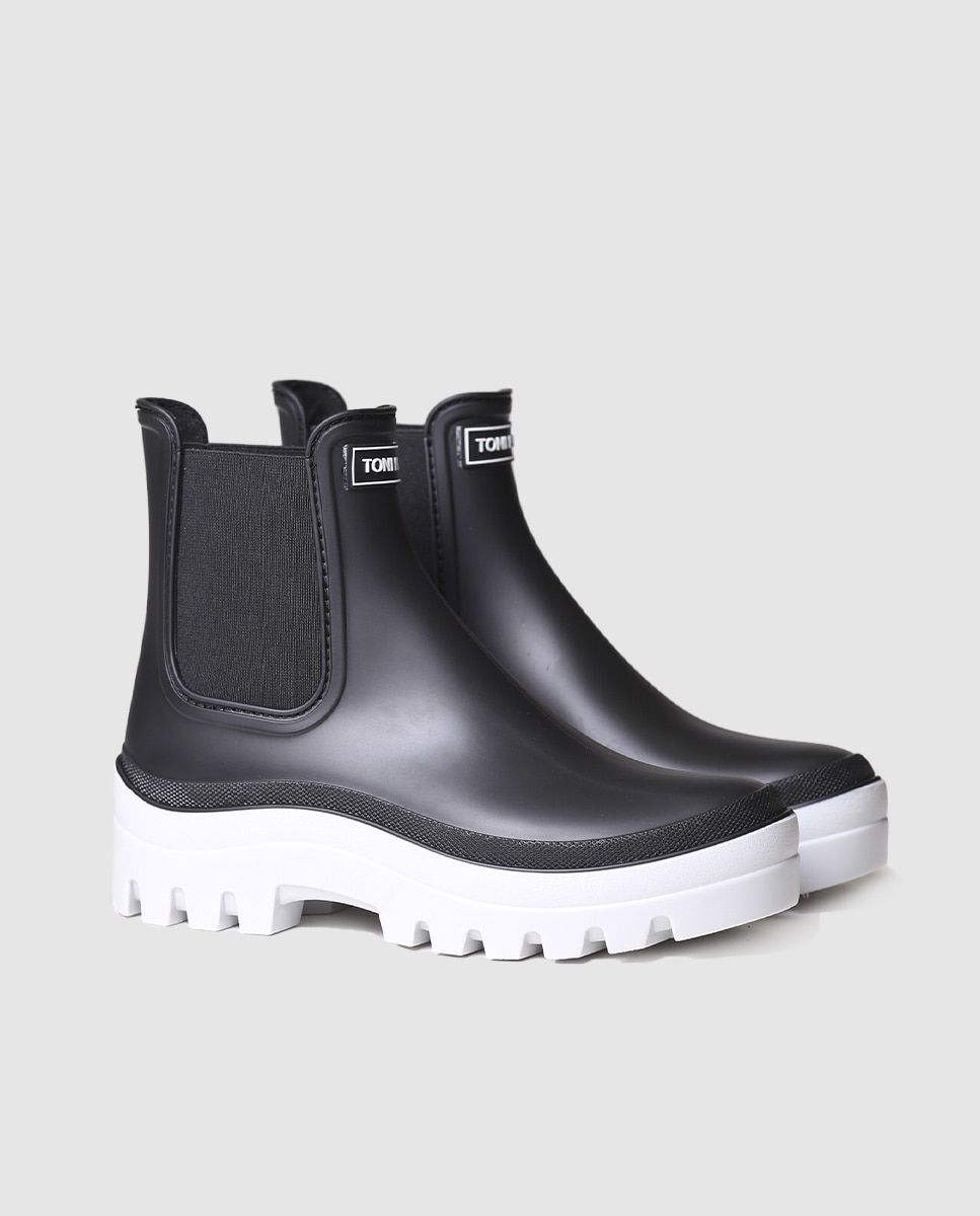 Imagen 2 de Botines de agua de mujer con plataforma - Negro Negro