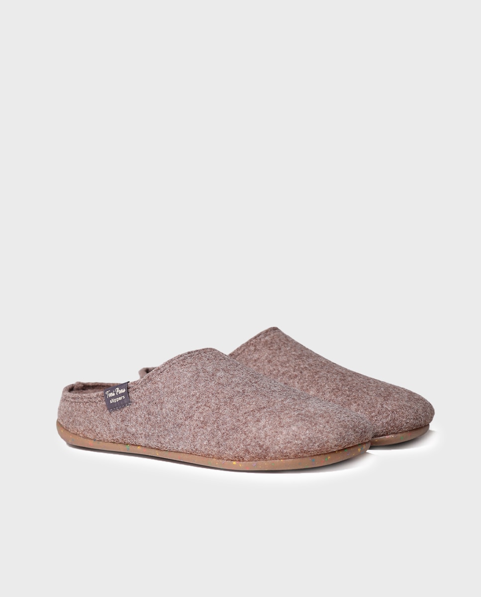 Imagen 2 de Zapatillas de casa cerradas de mujer de fieltro reciclado - Toni Pons - Topo Topo