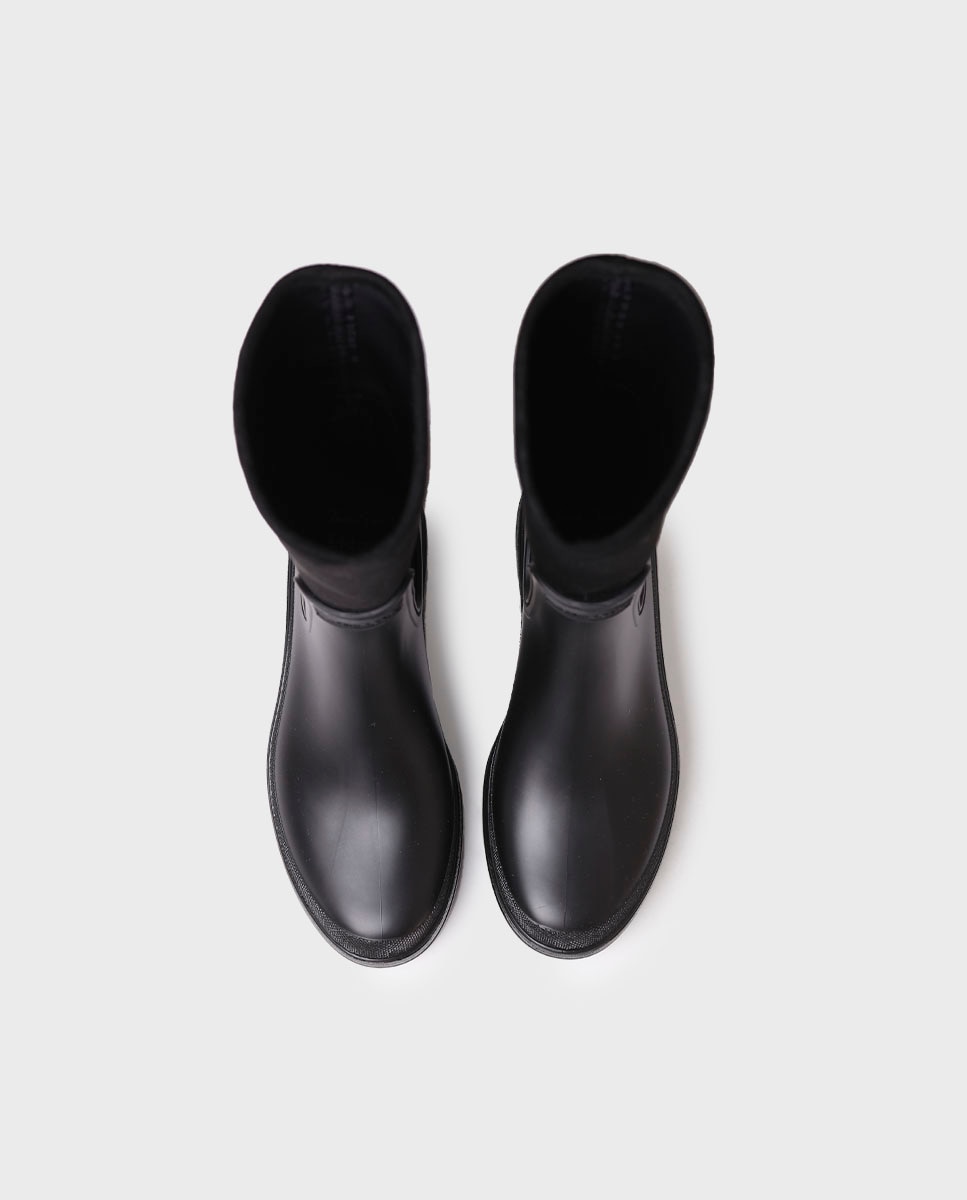 Botas de agua de mujer de goma con suela antideslizante - Toni Pons - Negro Negro-3
