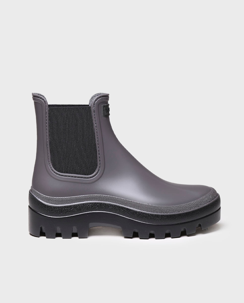 Botines de agua de mujer con plataforma - Toni Pons - Gris Gris-1