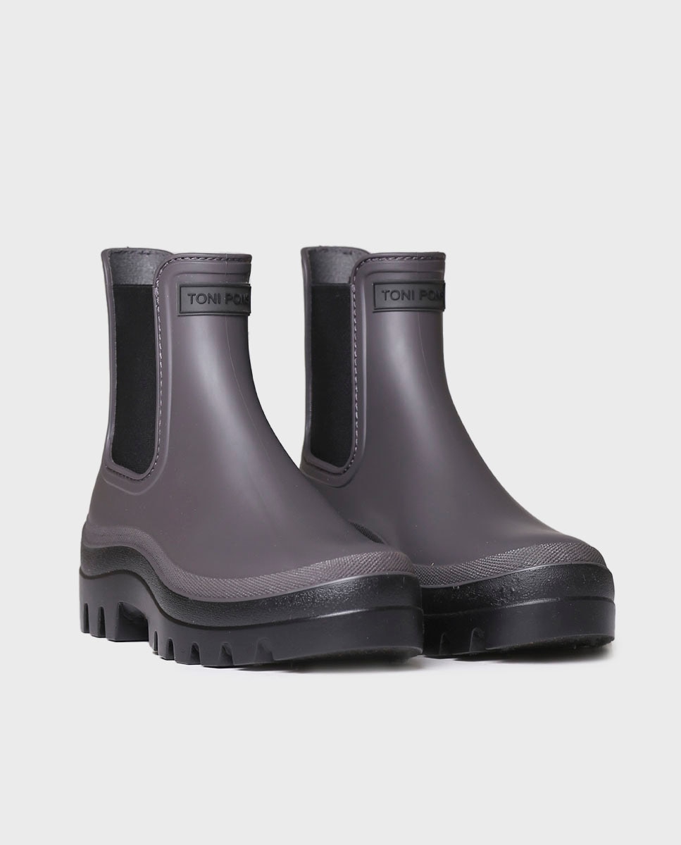 Botines de agua de mujer con plataforma - Toni Pons - Gris Gris-2