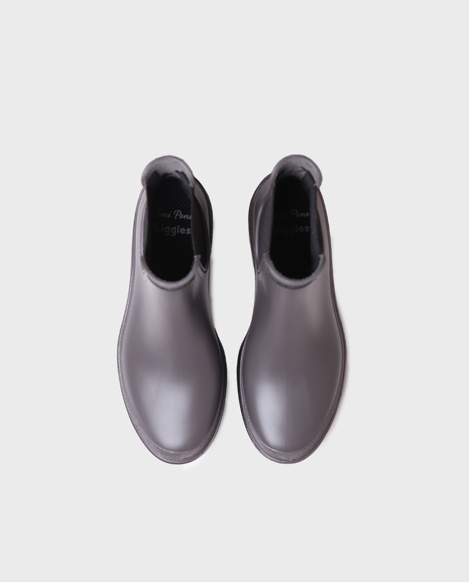 Botines de agua de mujer con plataforma - Toni Pons - Gris Gris-3