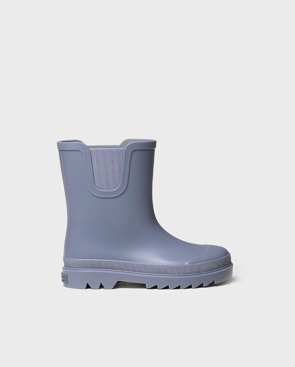 Botas de agua de niños de goma antideslizante