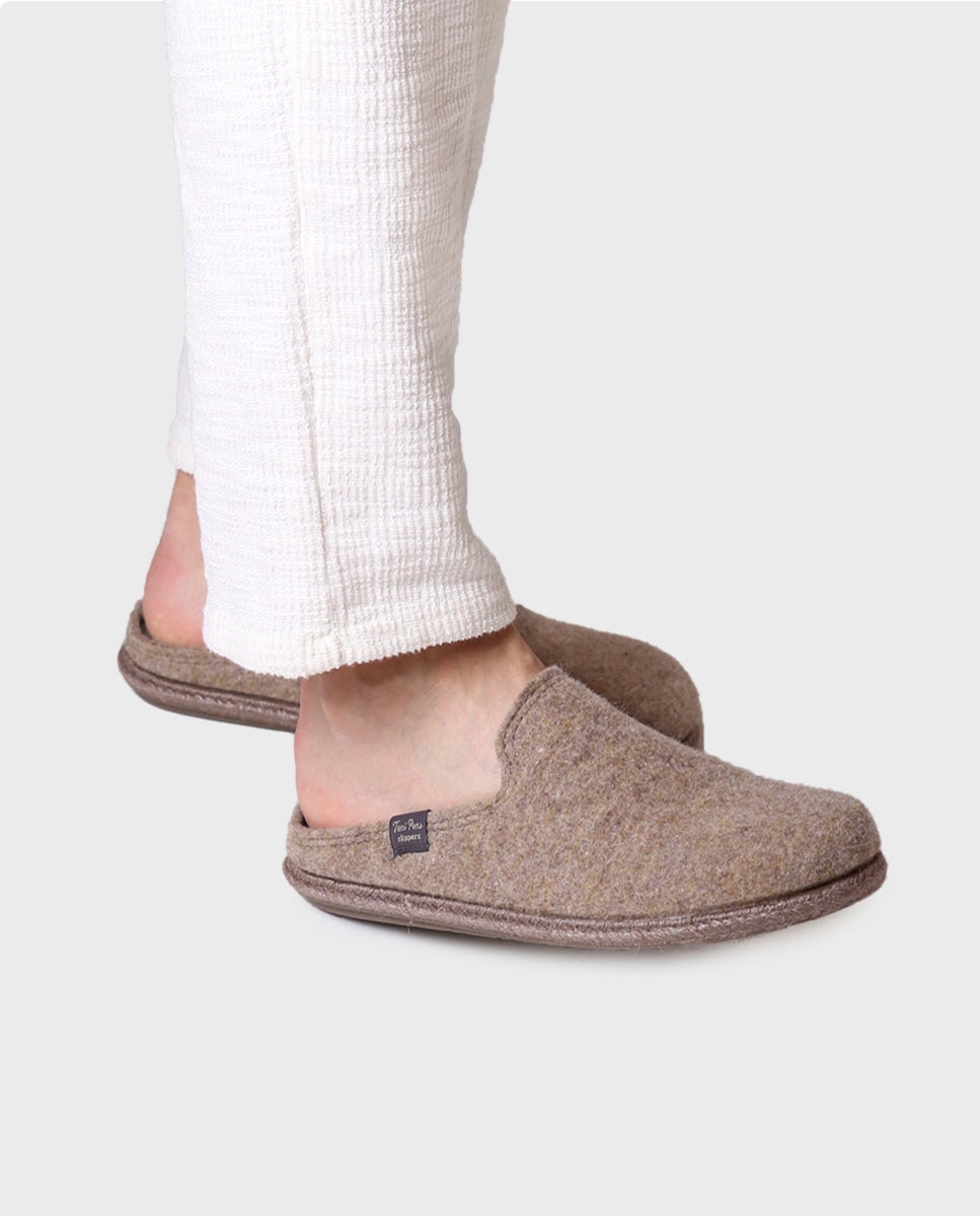 Zapatillas de casa de hombre de fieltro reciclado - Toni Pons - Topo Topo-2