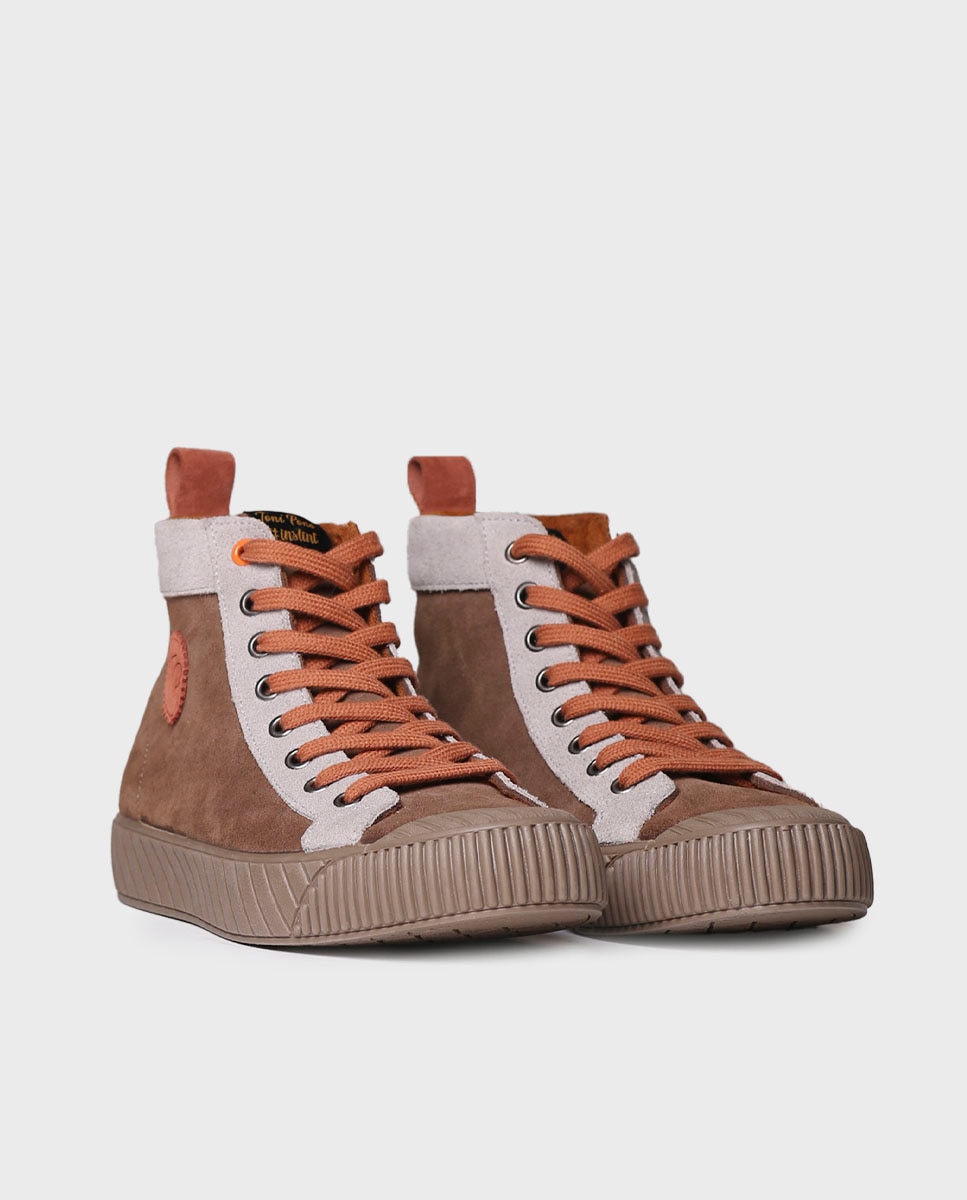 Zapatillas de mujer de serraje con cordones - Toni Pons - Topo Topo-2