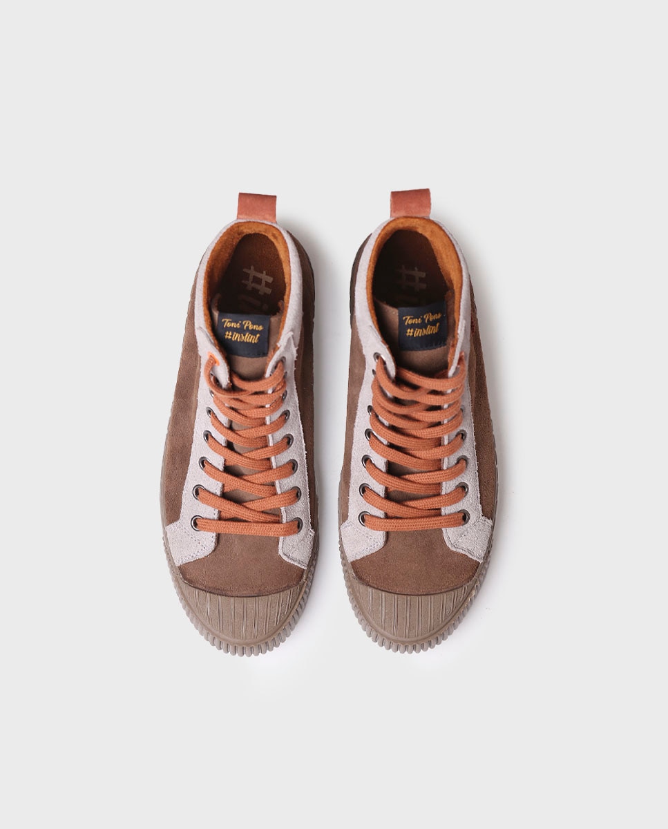 Zapatillas de mujer de serraje con cordones - Toni Pons - Topo Topo-3
