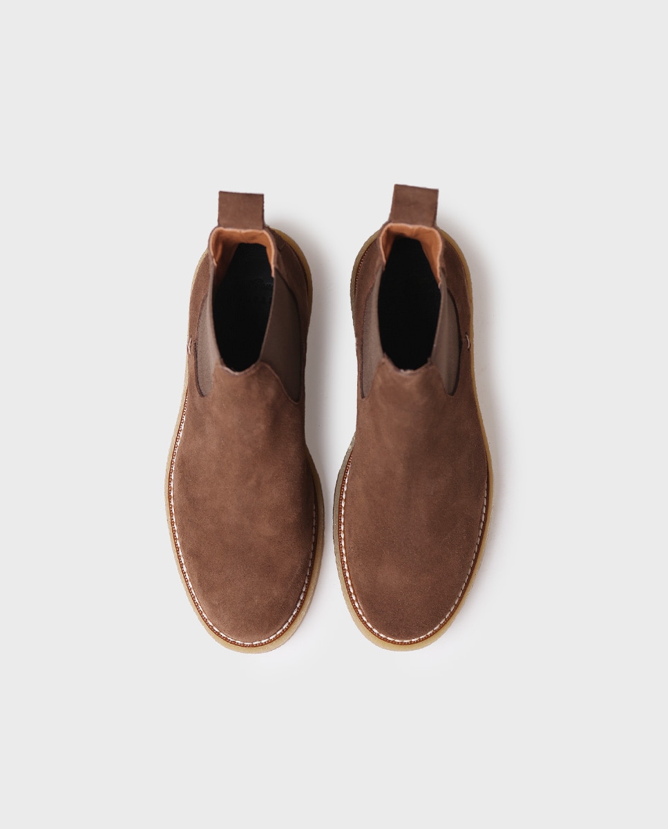Botines de mujer de serraje con elásticos - Toni Pons - Topo Topo-3