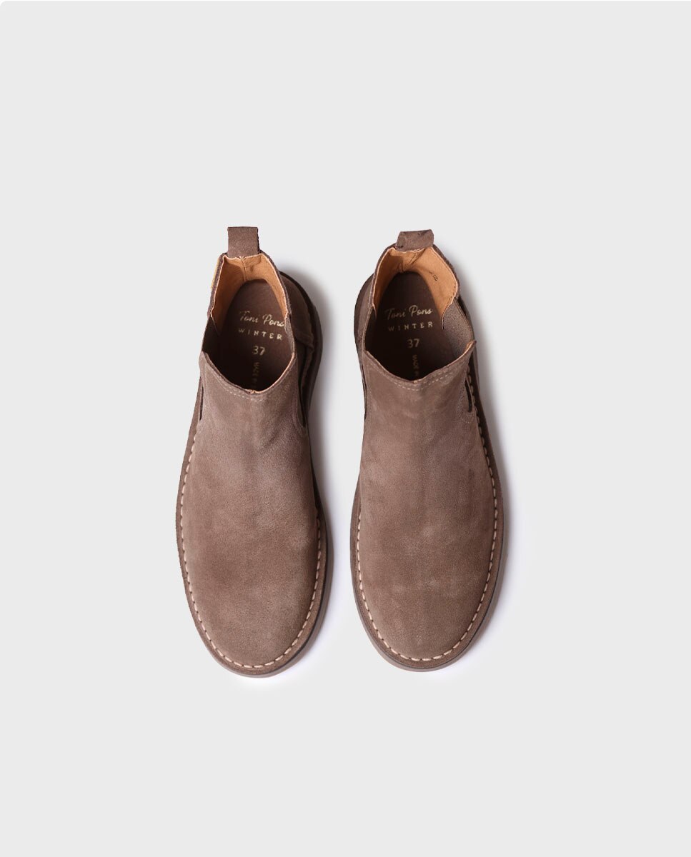 Imagen 3 de Botines de mujer de serraje con elásticos - Toni Pons - Topo Topo