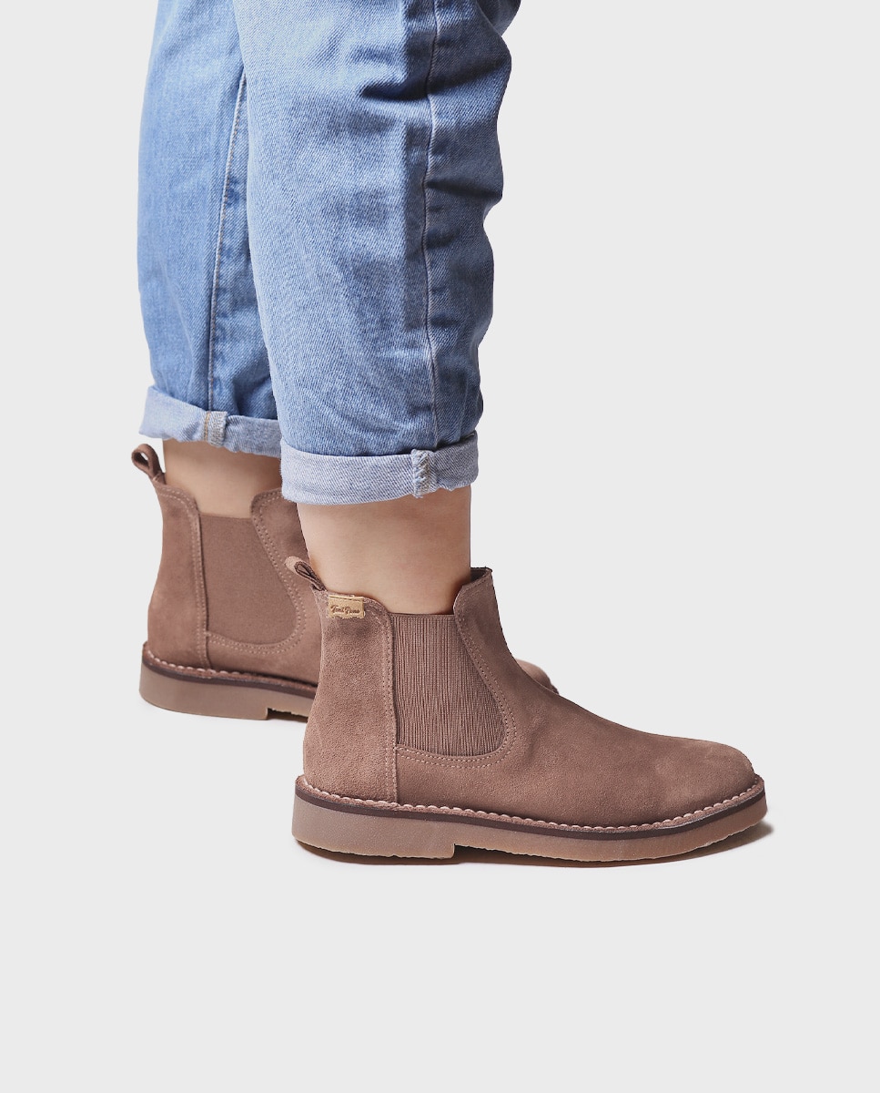 Imagen 4 de Botines de mujer de serraje con elásticos - Toni Pons - Topo Topo