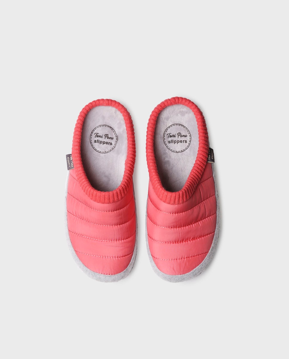 Zapatillas de casa cerradas de mujer tipo zueco - Toni Pons - Coral Coral-3