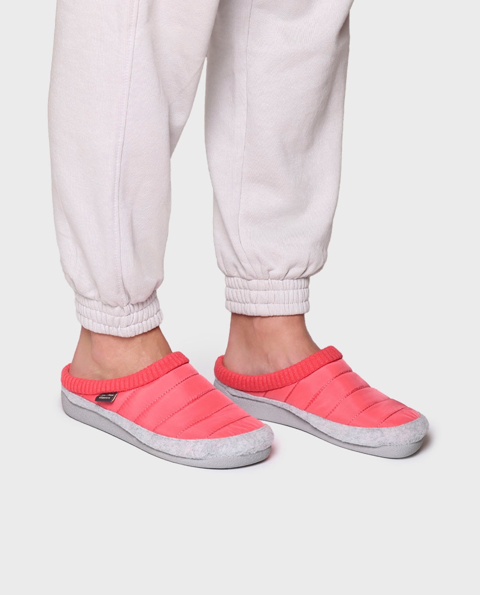 Zapatillas de casa cerradas de mujer tipo zueco - Toni Pons - Coral Coral-4
