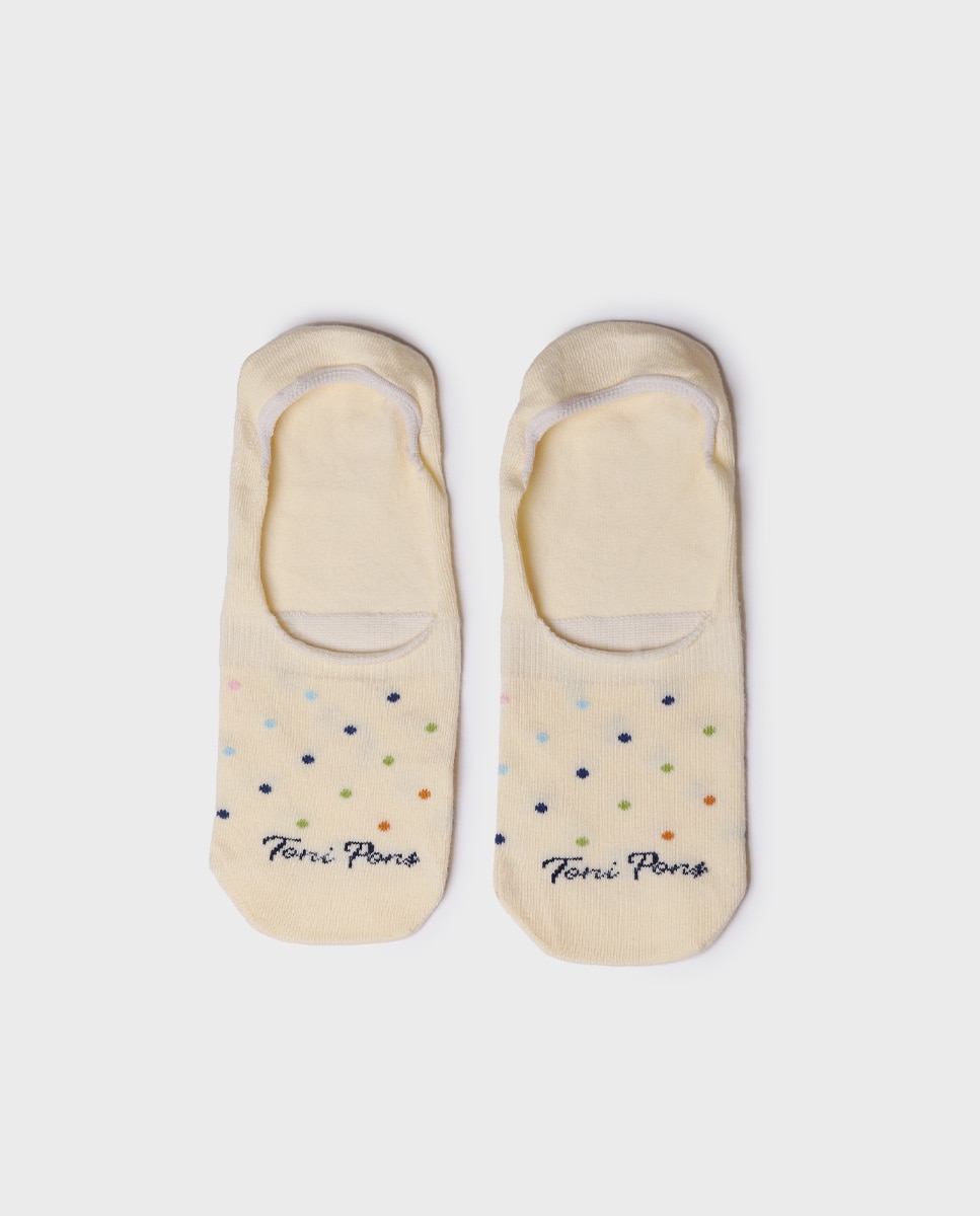 Pinkies de algodón de hombre de topos - Toni Pons - Beige Beige-1
