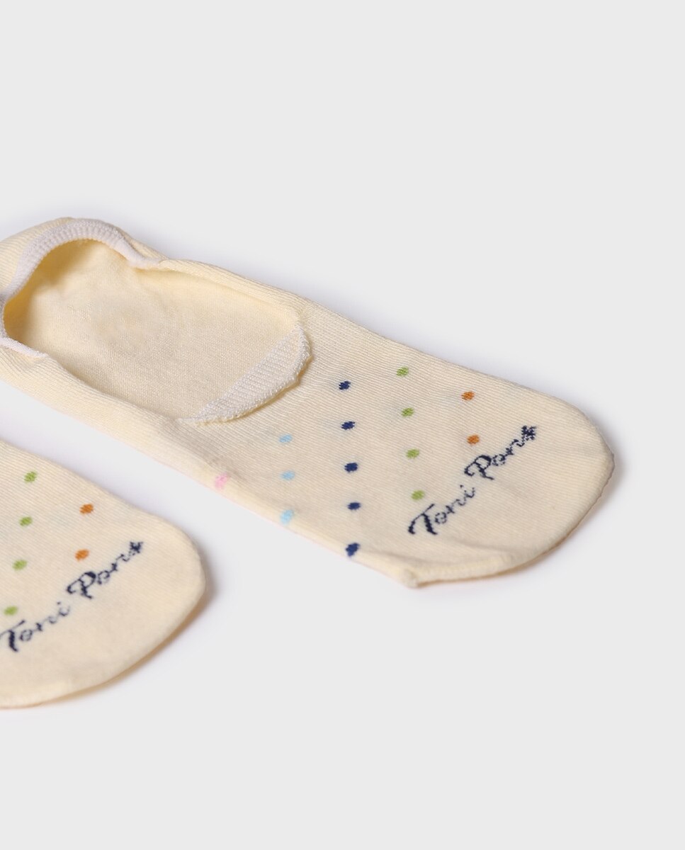 Pinkies de algodón de hombre de topos - Toni Pons - Beige Beige-2