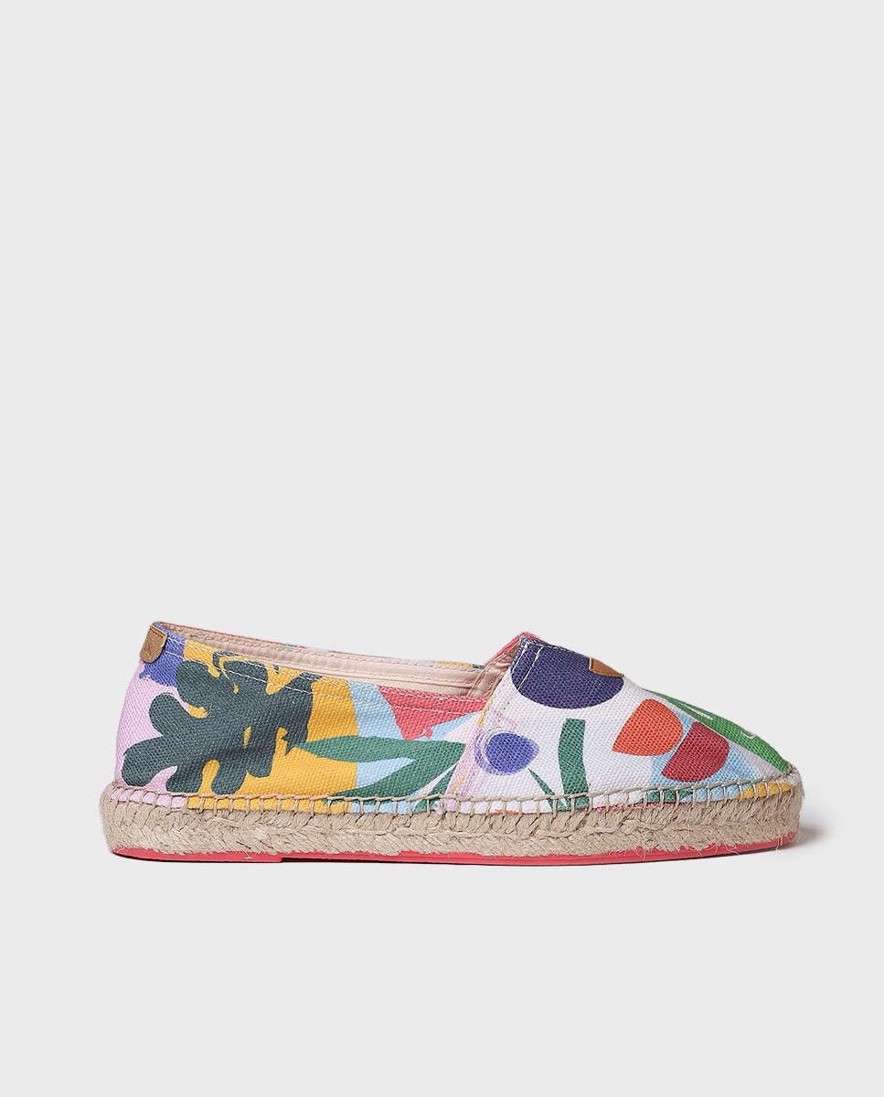 Alpargatas planas de mujer de tejido estampado - Toni Pons - Multicolor Multicolor-1