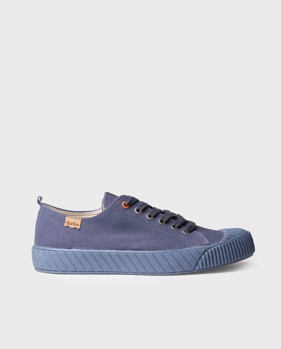 Zapatillas de lona de hombre de algodón - Toni Pons - Azul Azul-1