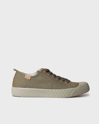 Zapatillas Hombre Natural World Eco - Algodón Orgánico Y Caucho, Beige, Veganas, Hechas En España