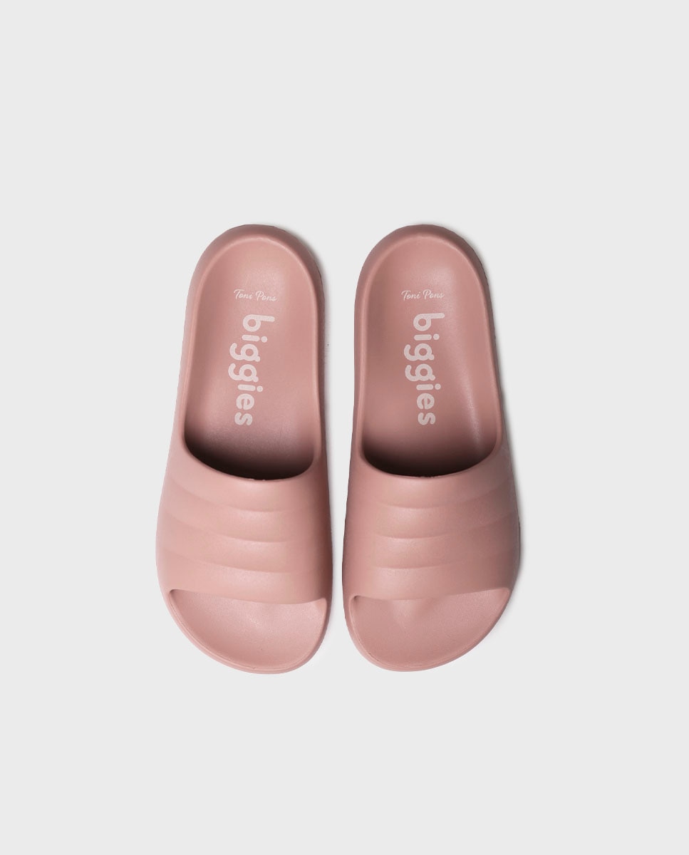 Chanclas planas de mujer de goma eva - Toni Pons - Rosa Rosa-4