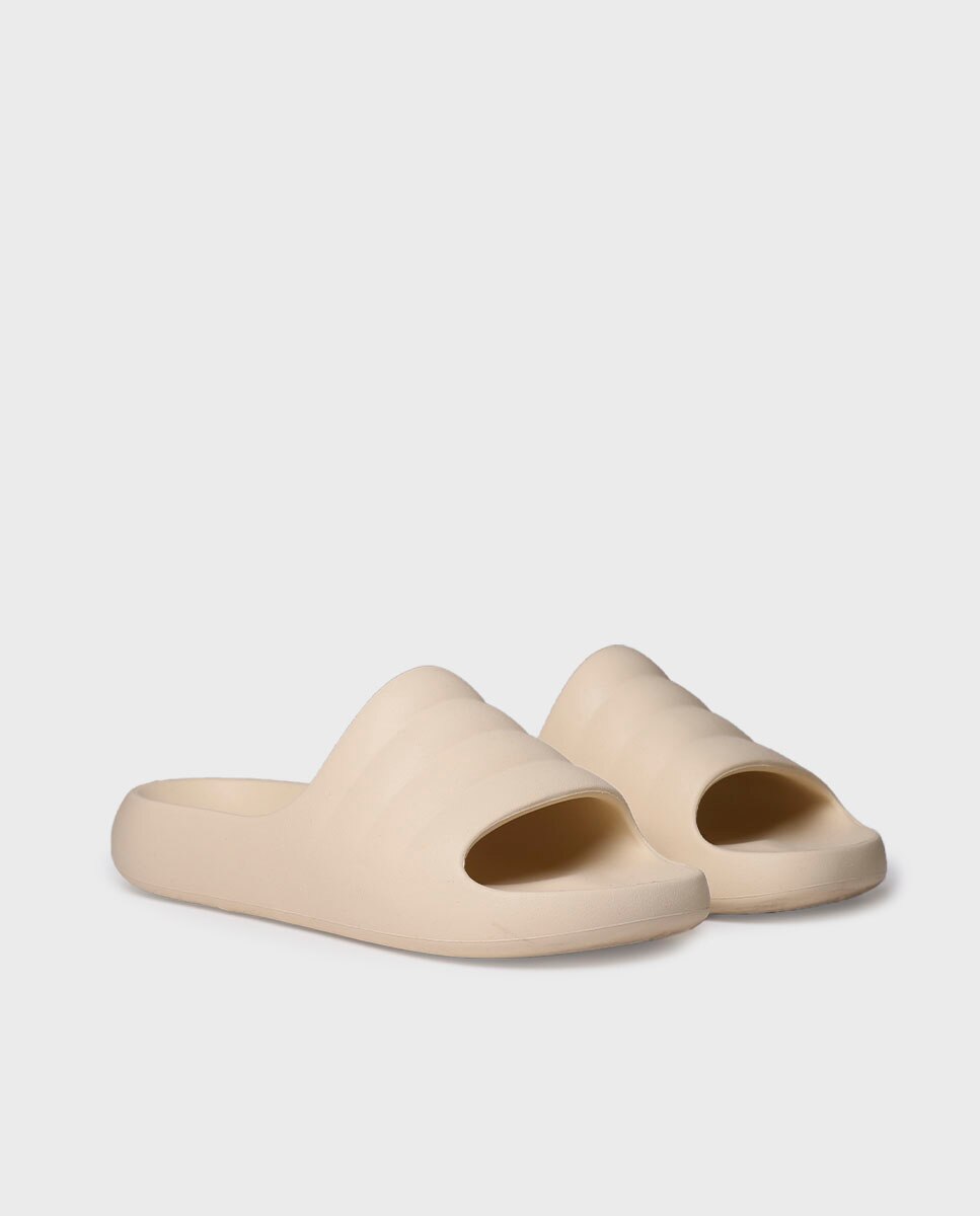 Chanclas planas de mujer de goma eva - Toni Pons - Crudo Crudo-2