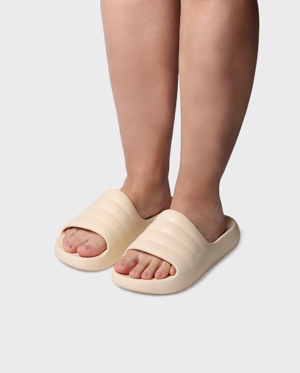 Chanclas planas de mujer de goma eva - Toni Pons - Crudo Crudo-4