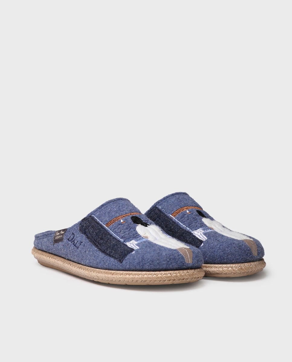 Fieltro Zapatillas De Estar En Casa Hombre El Corte Ingles El