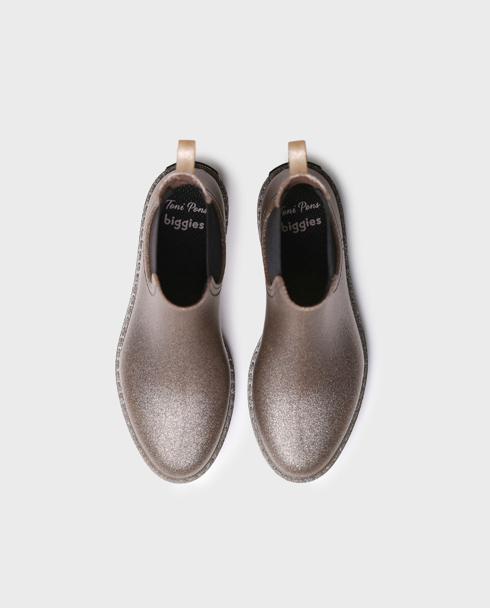 Botines de agua de mujer de caña baja - Toni Pons - Oro Oro-2