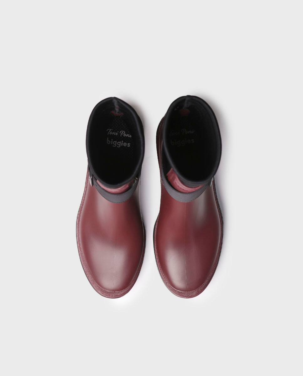Botines de agua de mujer con plataforma - Toni Pons - Burdeos Burdeos-3