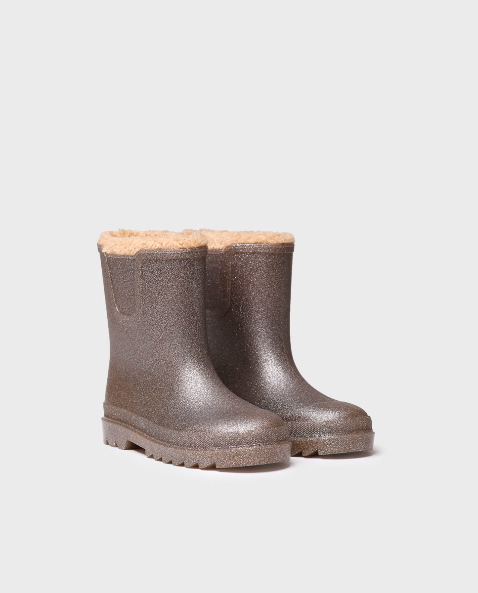 Botas de niños de agua impermeables - Toni Pons - Oro Oro-2