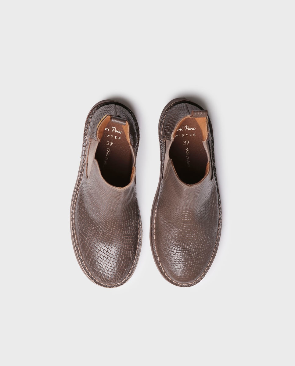 Botines de mujer de piel con elásticos - Toni Pons - Topo Topo-3