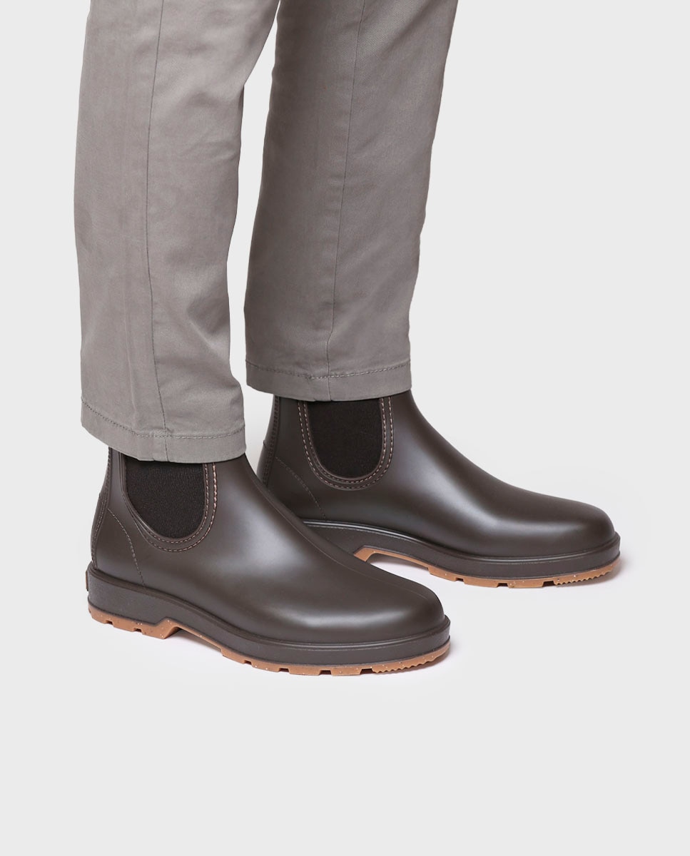 Imagen 4 de Botines de agua de hombre con elástico - Toni Pons - Marrón Marrón