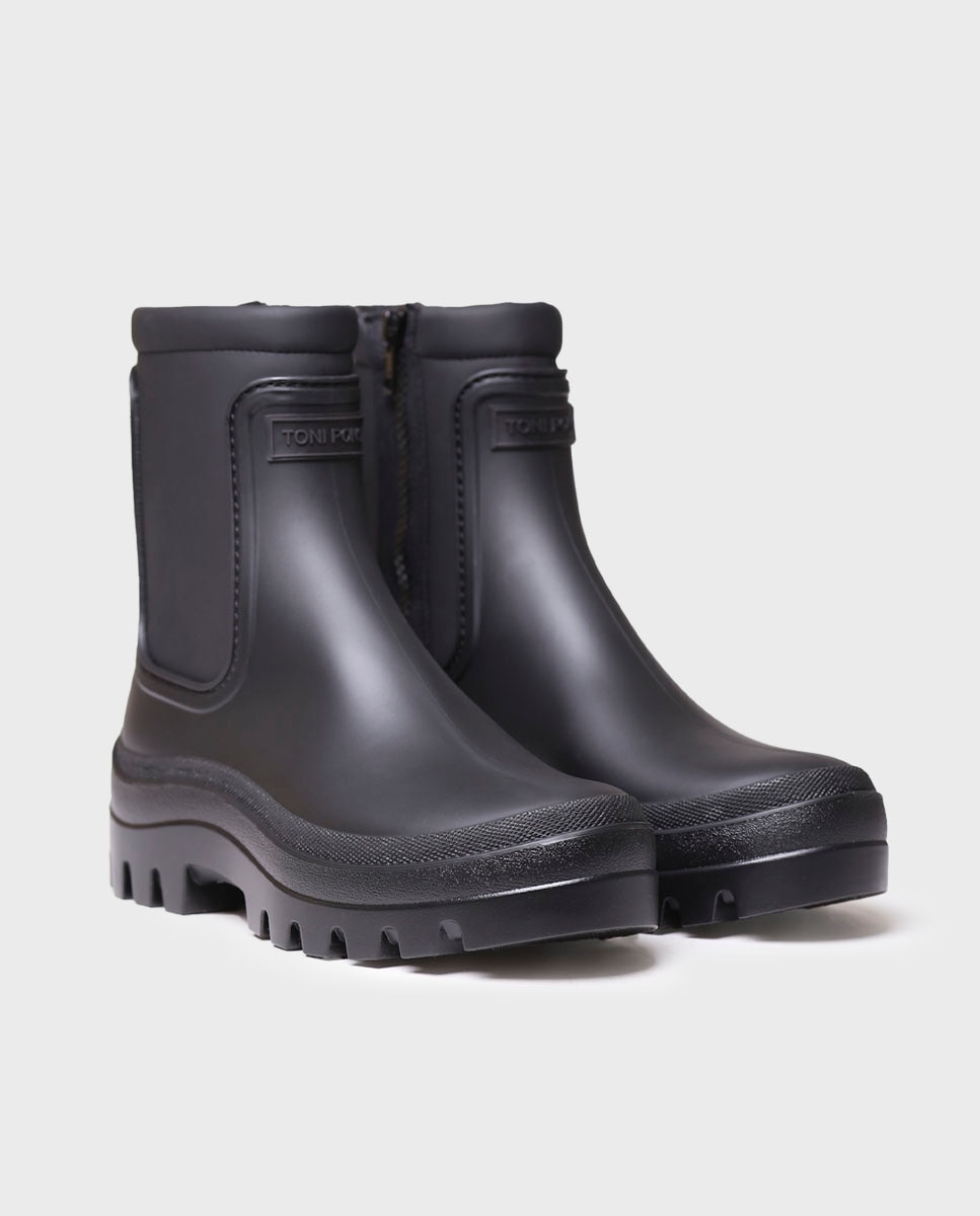 Botines de agua de mujer con plataforma - Toni Pons - Negro Negro-2