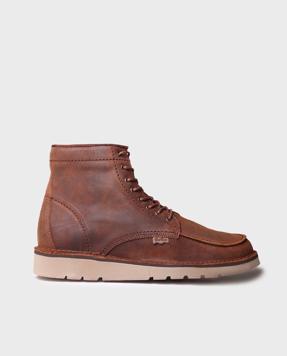 Botines de hombre de piel con cordones · Toni Pons · El Corte Inglés