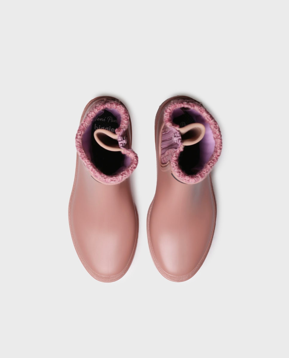Botines de agua de mujer con plataforma - Toni Pons - Rosa Rosa-3